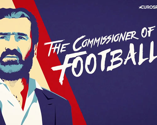 Cantona The Commissioner of Football – Eurosport