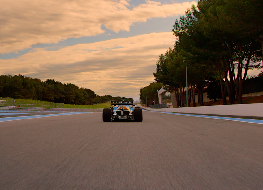 The Renault Tribute to Alpine F1 Team